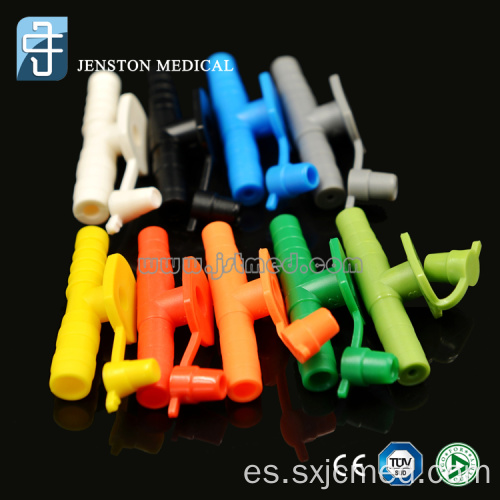 Conector médico para catéter de succión y catéter nelaton